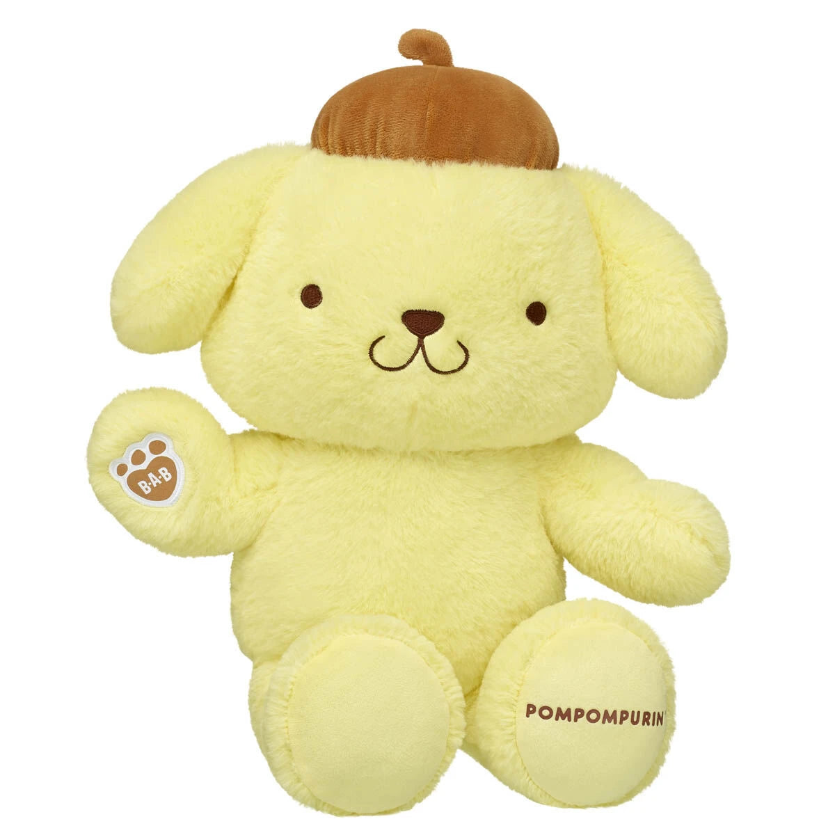 Sanrio Hello Kitty and Friends® Pompompurin™ Stuffed Animal Gift Set with Sleeper and Slippers | Build-A-Bear® - US 9886