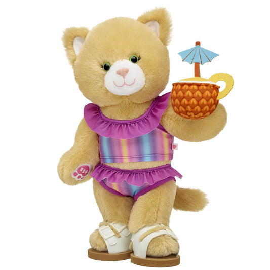 Jennifur Cat Plush Summer Gift Set | Build-A-Bear® - US 3965