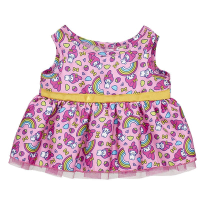 Sanrio Hello Kitty and Friends® My Melody™ Plush Gift Set with Rainbow Dress | Build-A-Bear® - US 1796