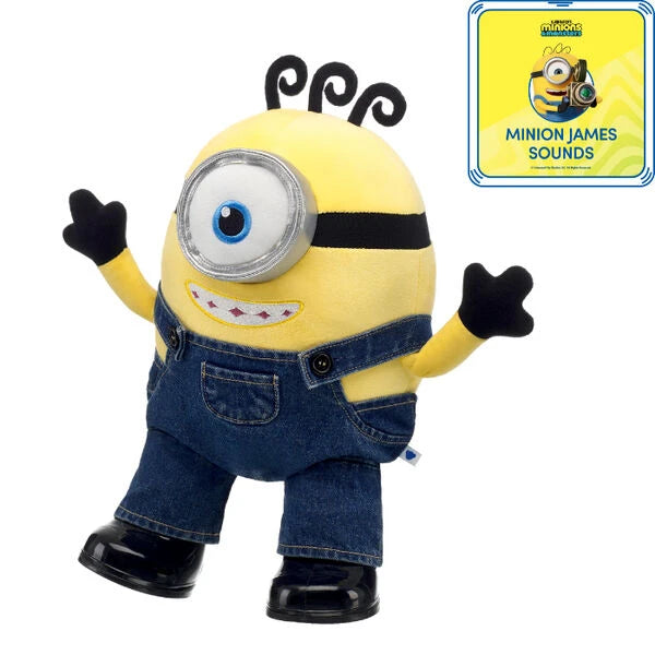 Minion James Plush Gift Set w/ Sound | Build-A-Bear - US 6195