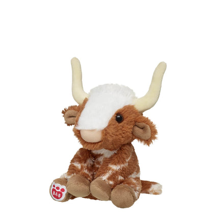 Longhorn Cow Stuffed Animal &amp; Mini Beans Gift Set | Build-A-Bear® - US 1042