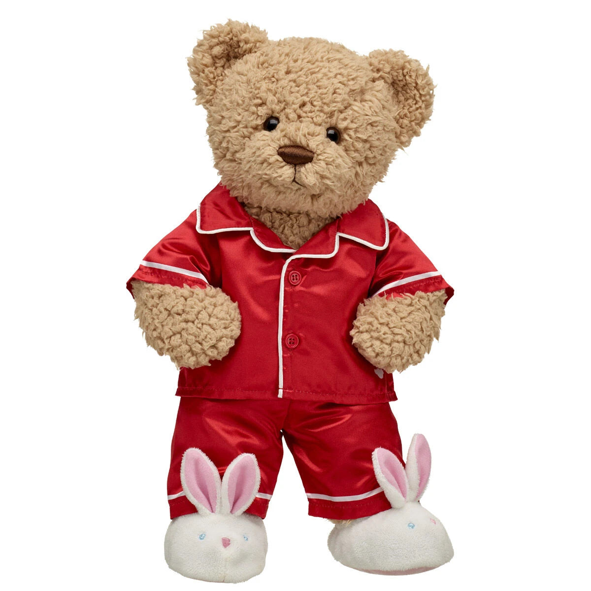 Timeless Teddy Bear Red Satin Pajama Gift Set| Build-A-Bear® - US 1096