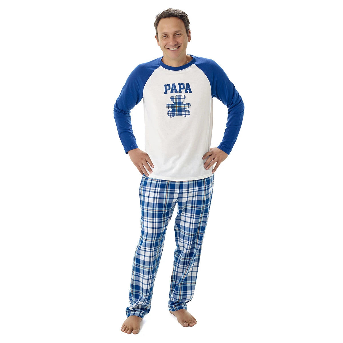 Build-A-Bear Pajama Shop™ Papa Bear Raglan Top - Adult - US 5297
