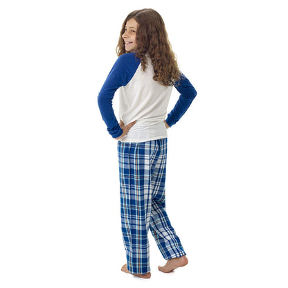 Build-A-Bear Pajama Shop™ Blue Plaid Pants - Toddler &amp; Youth - US 2055