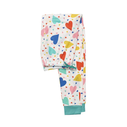 Build-A-Bear Pajama Shop™ Colorful Hearts PJ Pants - Adult - US 8554