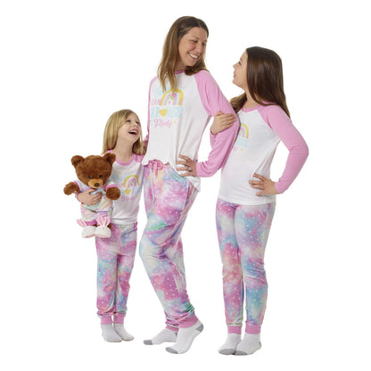 Build-A-Bear Pajama Shop™ Rainbow Galaxy Joggers - Toddler &amp; Youth - US 0087