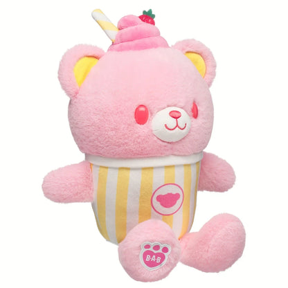 Strawberry Lemonade Bear Slushie Plushie | Build-A-Bear - US 5729
