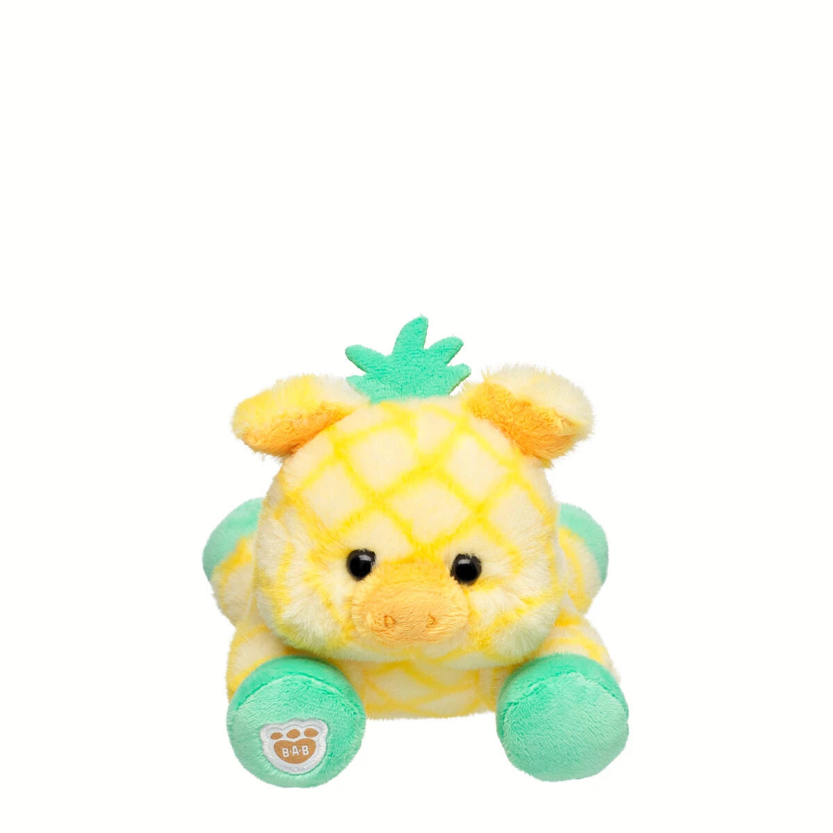 Build-A-Bear Mini Beans Pineapple Pig Stuffed Animal | BAB - US 2358