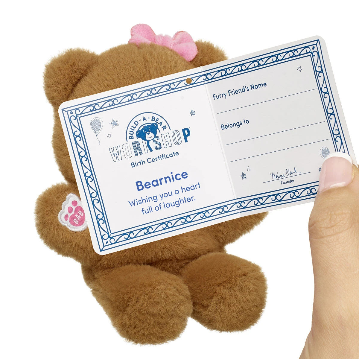 Mini Beans® Kabu™ Bearnice Plush Teddy Bear | Build-A-Bear® - US 6669