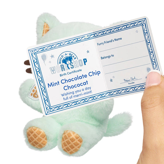 Build-A-Bear Mini Beans Mint Chocolate Chip Chococat | Build-A-Bear - US 9776