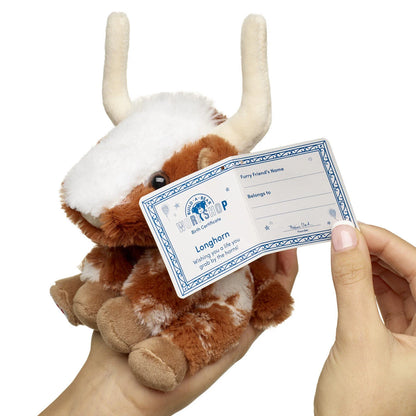 Mini Beans Longhorn Stuffed Animal | Build-A-Bear® - US 2152