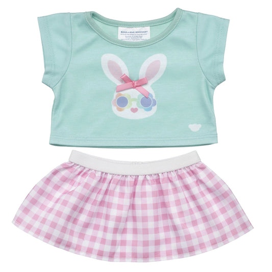 Gingham Bunny Easter Outfit 2 pc. | Build-A-Bear - US 2036